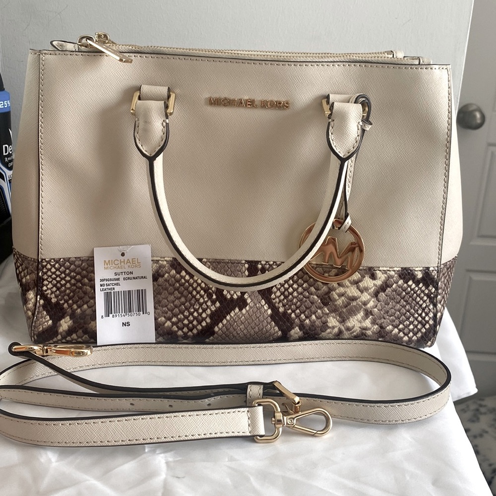 Michael Kors medium satchel bag